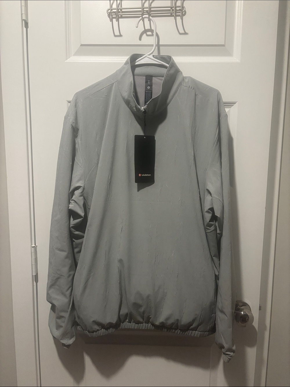 Men’s Lululemon Zeroed In Crinkle Texture Half Zip NWT